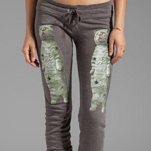 Wildfox Zombie Cat sweats sz L